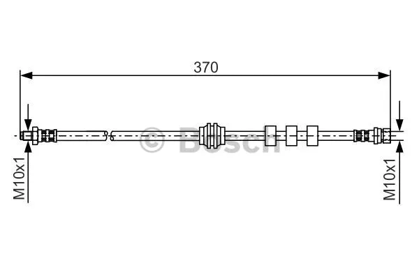 Brake Hose (1 987 476 886)