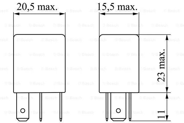 Relay, main current