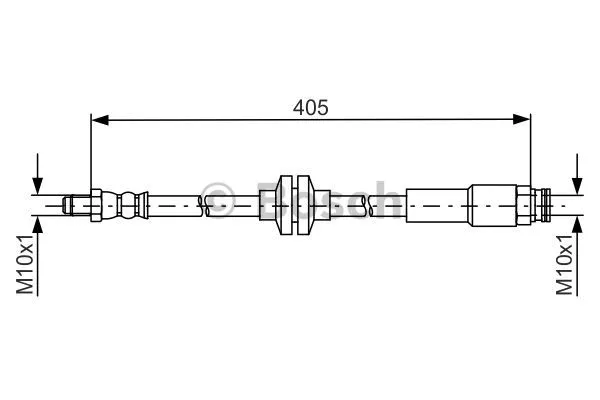 Brake Hose (1 987 481 671)