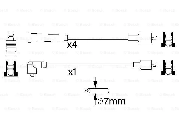 Ignition Cable Kit (0 986 357 138)