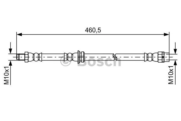 Brake Hose (1 987 481 598)