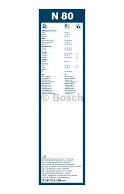 Wiper Blade (3 397 018 180)