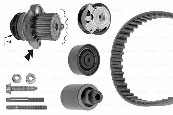 Water Pump & Timing Belt Kit (1 987 948 866)