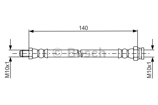 Brake Hose (1 987 481 669)