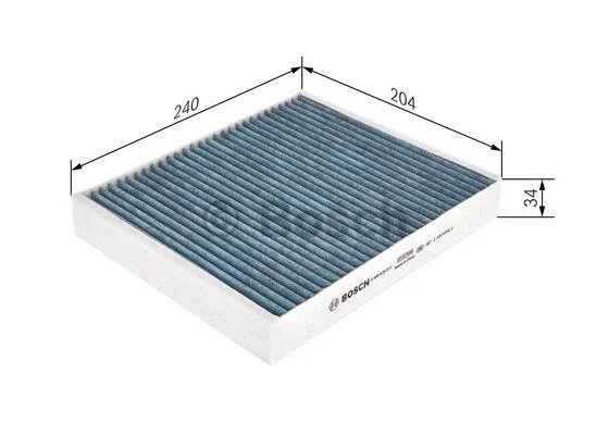 Filter, cabin air (0 986 628 512)