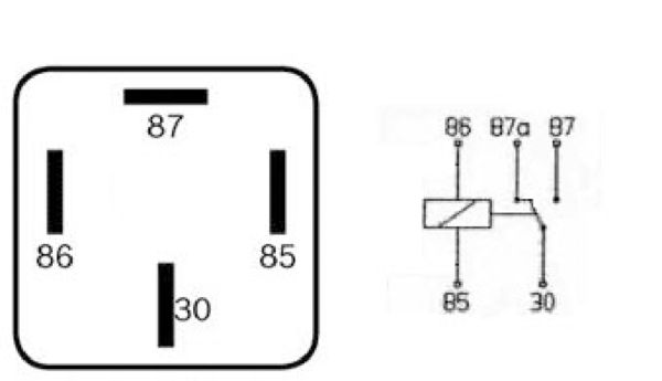 Relay, main current