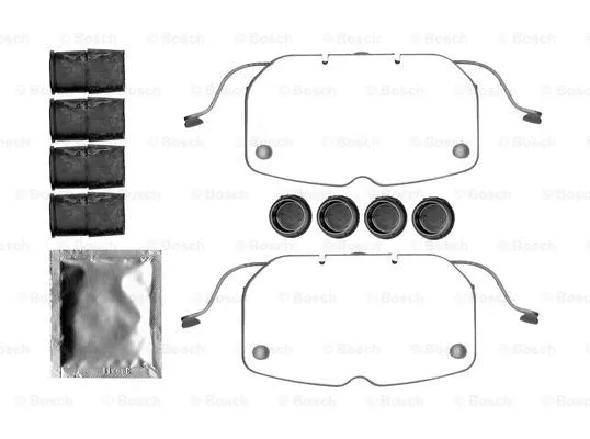Accessory Kit, disc brake pad (1 987 474 740)