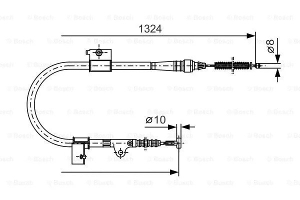 Cable Pull, parking brake