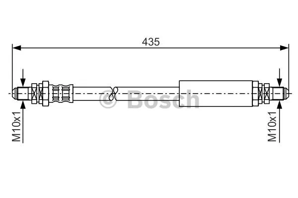 Brake Hose (1 987 476 104)