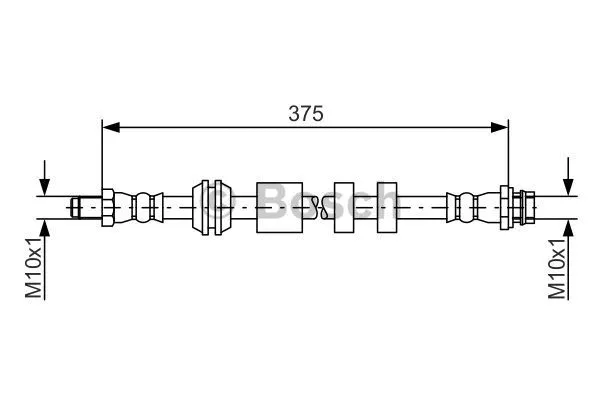 Brake Hose (1 987 481 563)