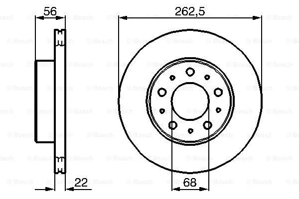 Brake Disc (0 986 478 283)