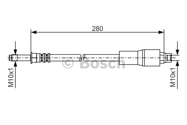 Brake Hose (1 987 476 173)