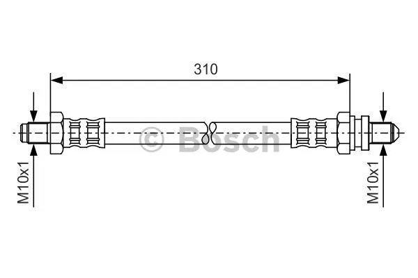 Brake Hose (1 987 476 407)