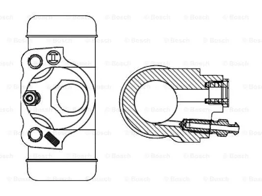Wheel Brake Cylinder (F 026 002 376)