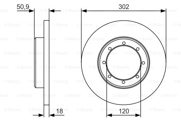 Brake Disc (0 986 479 U60)