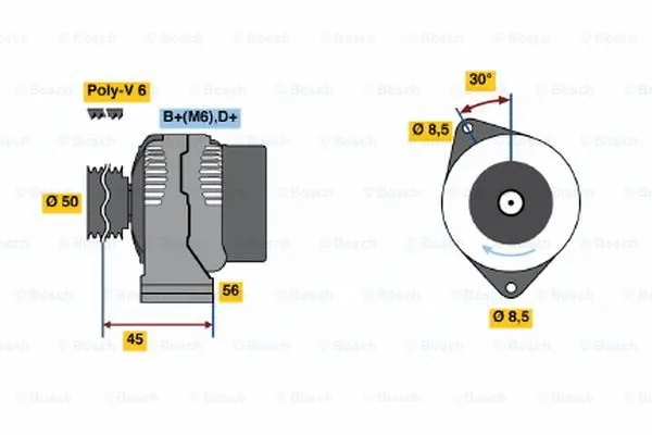 Alternator (0 124 325 117)
