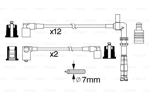 Ignition Cable Kit (0 986 356 313)
