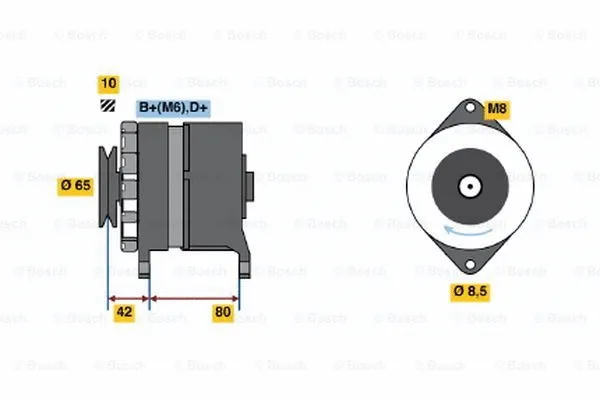 Alternator (0 120 488 301)