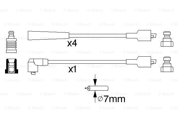 Ignition Cable Kit (0 986 356 786)