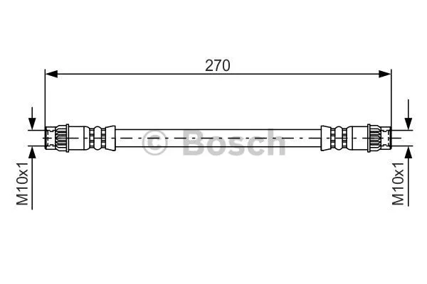 Brake Hose (1 987 476 493)