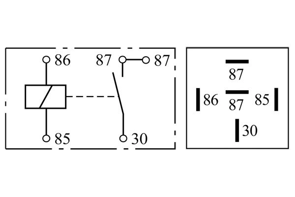 Relay, fuel pump