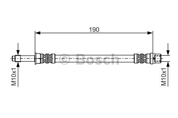 Brake Hose (1 987 476 310)