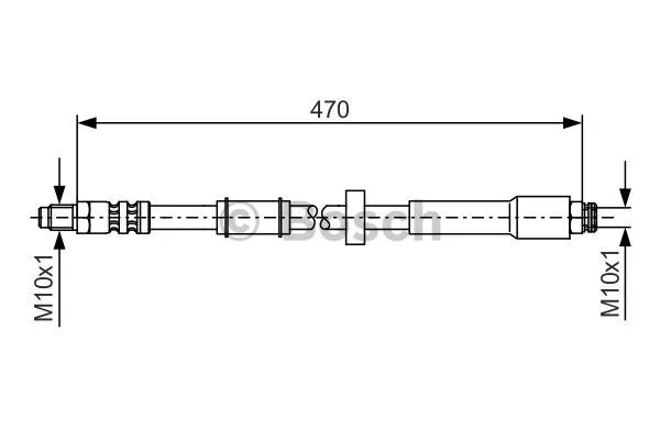 Brake Hose (1 987 481 004)
