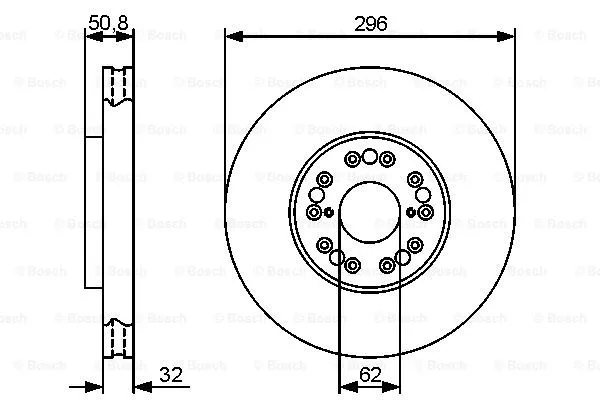 Brake Disc (0 986 479 429)