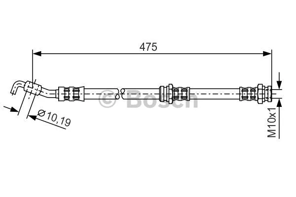 Brake Hose (1 987 476 902)