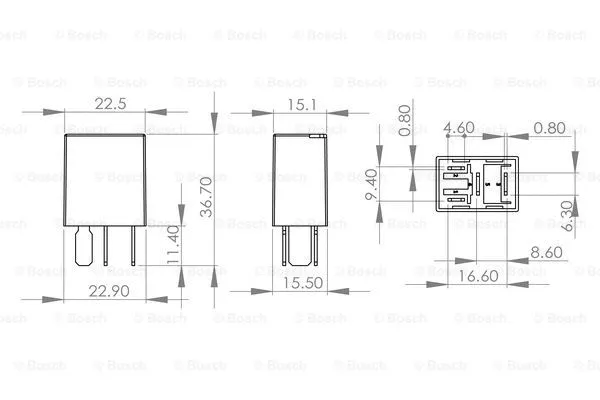Relay, main current