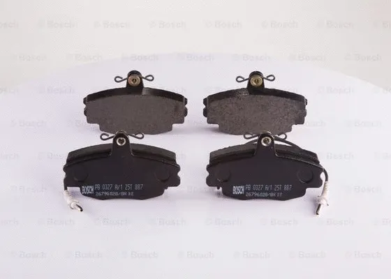 Brake Pad Set, disc brake (0 986 BB0 484)