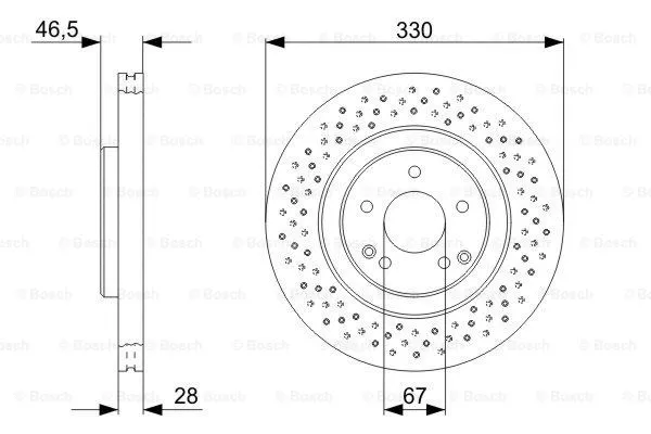 Brake Disc (0 986 479 135)