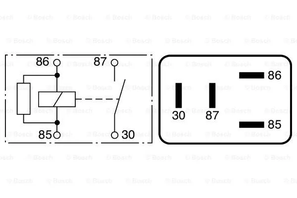 Relay, main current