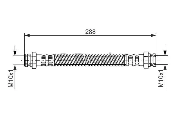 Brake Hose (1 987 476 344)