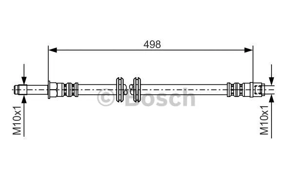 Brake Hose (1 987 481 006)