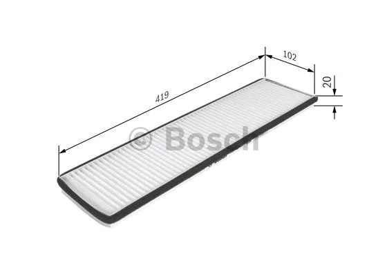 Filter, cabin air (1 987 435 024)