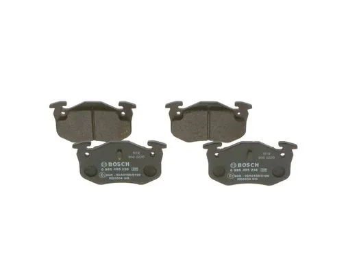 Brake Pad Set, disc brake (0 986 495 236)
