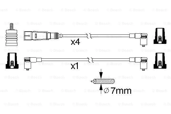 Ignition Cable Kit (0 986 356 343)