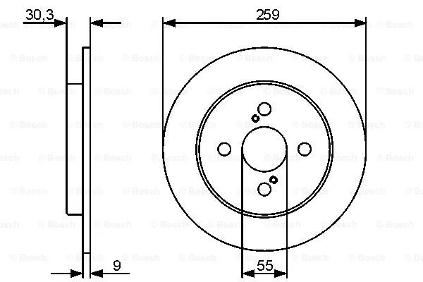 Brake Disc (0 986 479 420)