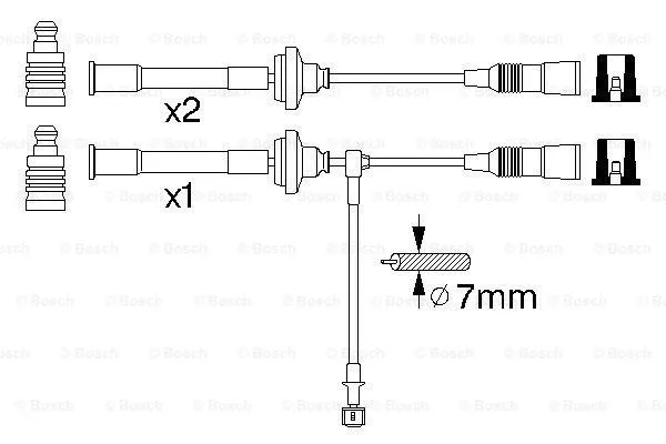 Ignition Cable Kit (0 356 912 946)