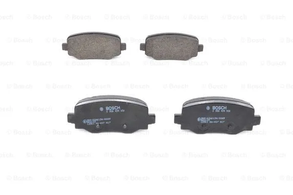 Brake Pad Set, disc brake (0 986 494 930)
