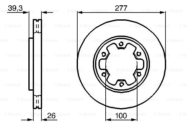 Brake Disc (0 986 478 532)