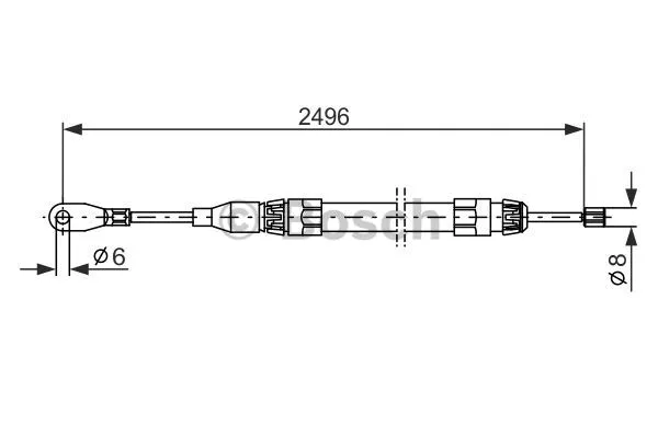 Cable Pull, parking brake