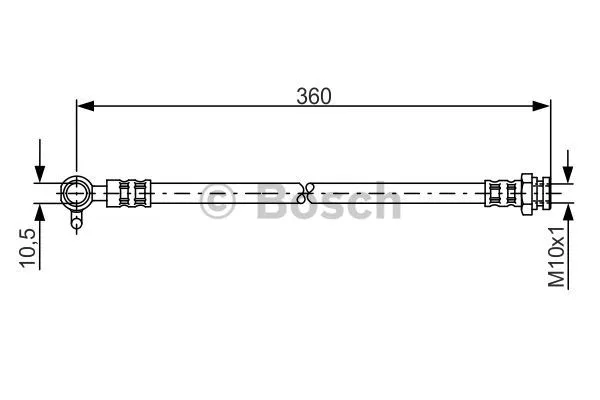 Brake Hose (1 987 481 357)