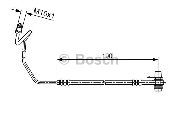 Brake Hose (1 987 481 535)