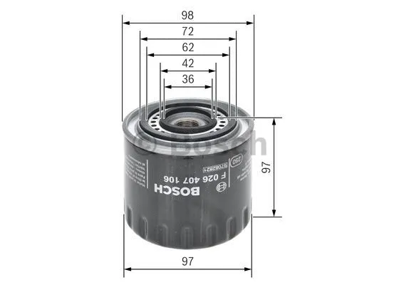 Oil Filter (F 026 407 106)