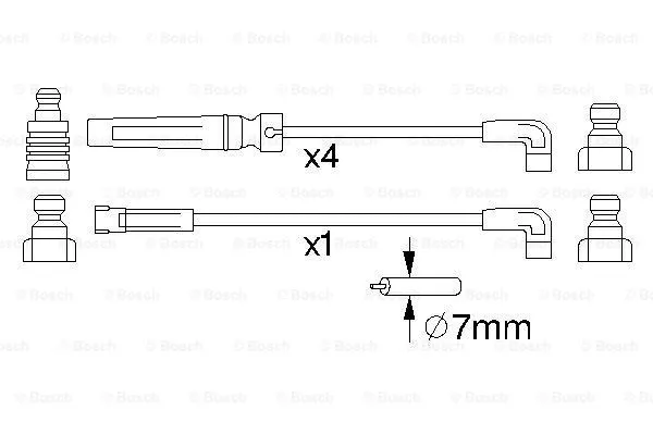 Ignition Cable Kit (0 986 356 975)