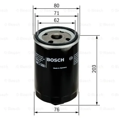 Oil Filter (0 451 103 338)