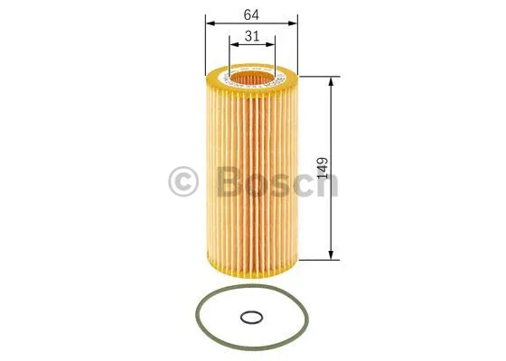 Hydraulic Filter, automatic transmission (F 026 404 019)