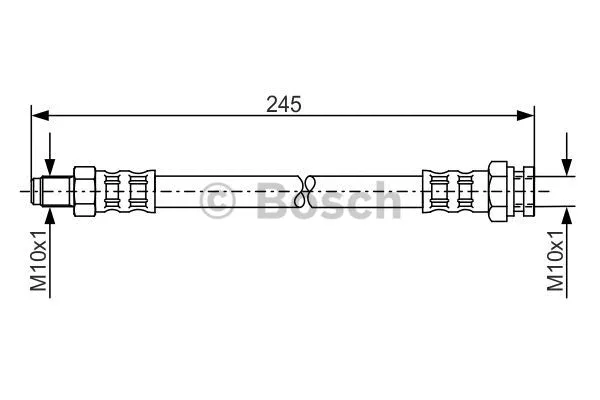 Brake Hose (1 987 476 876)